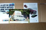 Bedford TK poster Jaguar poster Dormobile reproduction posters