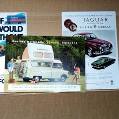 Bedford TK poster Jaguar poster Dormobile reproduction posters