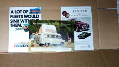 Bedford TK poster Jaguar poster Dormobile reproduction posters