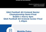 Dublin v Kerry tickets