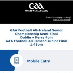 Dublin v Kerry tickets