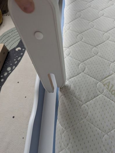 Kids Bed with Storage Drawer and Mattress, Cicero Toddler Bed (80x160cm)