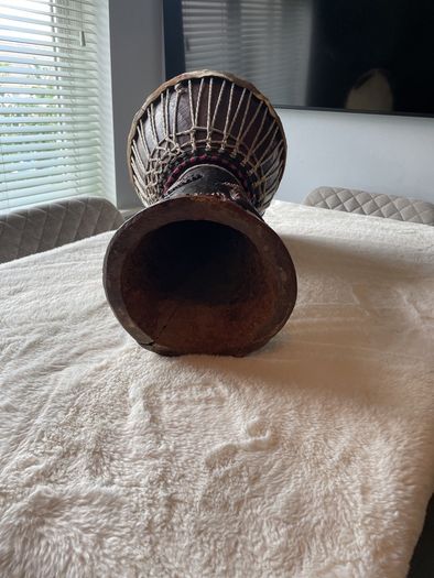 Hand Carved Authentic African Djembe