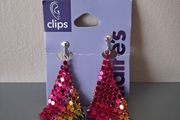 Claire's Clip-on Earrings Multicoloured Metal