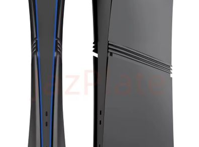 Ps 5 pro plates black matte new
