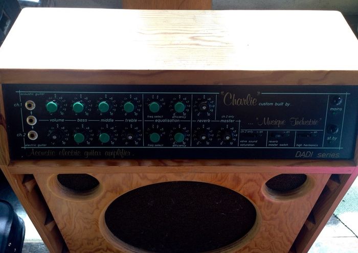 Musique Industrie Charlie Amp Built for Marcel Dadi
