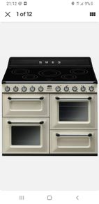 Smeg Cooker, Smeg hood( chimney), Smeg Fridge