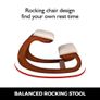 Ergonomic Kneeling Chair 99.8 kg Load Capacity Kneeling Posture Desk Chair Stool Image 4