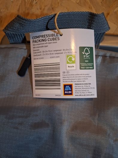 Avenue compressible packing cubes