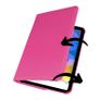 For Apple iPad 2025 11th Gen Tablet Case 360 Rotating PU Leather Cover - Pink Image 2