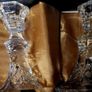 A New  Pair Of Kilarney Crystal Candle Stick Image 5