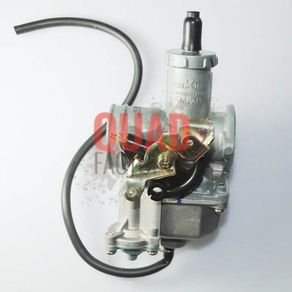 KEIHIN 30mm Hand Chock Carburetor with Acceleration Pump for 200cc-250cc ATV, Dirt Bike & Go Kart
