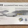 Star Trek Insurrection USS Enterprise NCC-1701-E Illuminating Wall Clock, Wesco 1998, Boxed Image 4