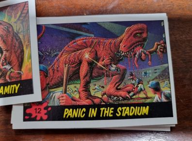 Topps Dinosaur Attack 8 Cards