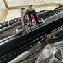 Rare Vintage Christian Louboutin Loubinette hobo black patent leather bag Image 4
