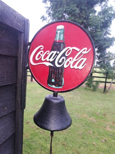 Coca-Cola cast iron bell