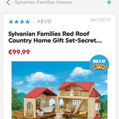 Sylvanian Families Red Roof country home