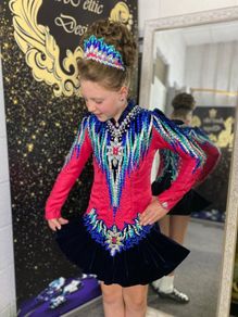 Irish dancing dress