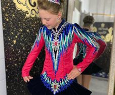 Irish dancing dress