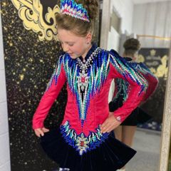 Irish dancing dress
