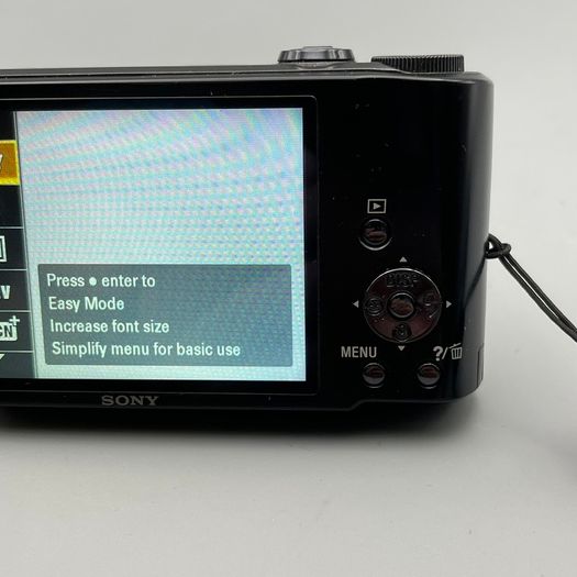 Sony DSC-H70 16.1MP Digital Camera Black - Full Kit