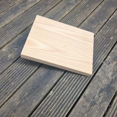 bedside floating shelf solid ash