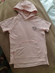 Next Boys 7-8 Hoody pink tshirt