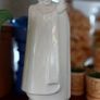 Fantastic Vintage Mid Century Sandeman Port Decanter Bottle by Wedgwood in Moonstone White, in the Figurative Shape of the Sandeman Caped Mascot The Don Image 5
