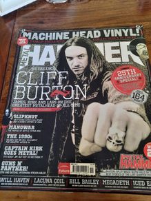 METAL HAMMER - 25th Anniversary with Metallica's Cliff Burton article