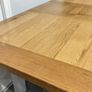 Solid Oak Extending Dining Table, Ex Display Image 5