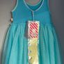 Billieblush blue girls sequin sleeveless tulle dress Age 4 BNWT Image 8