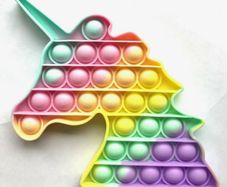 Unicorn Pop Push It Fidget Stress Relief Toy