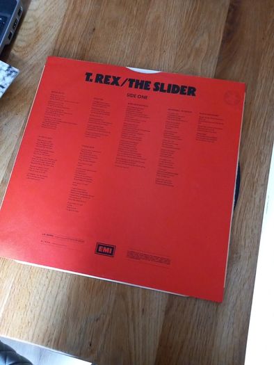 T Rex The Slider 12" lp First press