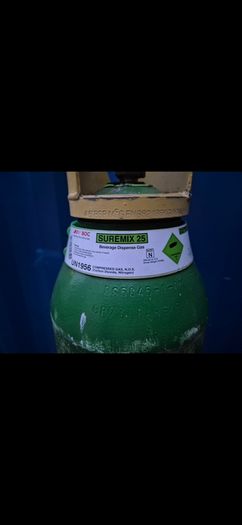 large gas bottle