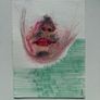 Original Art Original Drawing 'Transitioning' Irish Art abstract painting Image 5