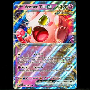 Scream Tail EX 094/167 Double Rare Holo Twilight Masquerade Pokemon Card S&V