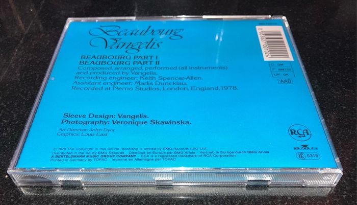Vangelis  |  Beaubourg