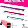 Amazing Balance Equipment For Children at Home -210/240/270cm - Faux Suede, High Density EVA Foam - Flash Cards, Carry Straps, Carry Case and Multiple Colours! Image 4