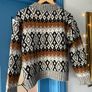 Retro 70s Style Knit Jumper Image 3