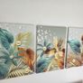 3 framed printed canvas 35x55cm Image 2