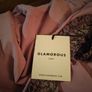 Glamorous, purple abstract Floral relaxed smock Dress Image 10