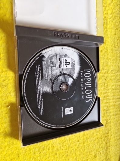 Populous The beginning PlayStation1 Ps1 PlayStation2 Ps2 games Original