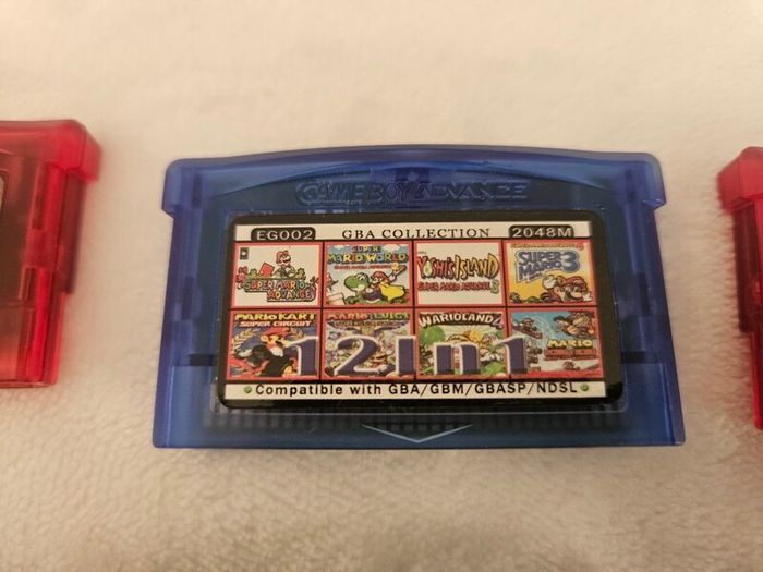 8 GameBoy Advance games
