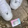 Get Premium Style White Leather FILAs Image 4