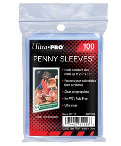 100x Ultra Pro Card Penny Sleeves for Pokemon Magic Plastic Protect TCG Cards New Pack