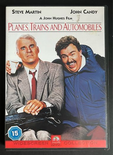 Planes, Trains and Automobiles. DVD Movie. Staring Steve Martin & John Candy.