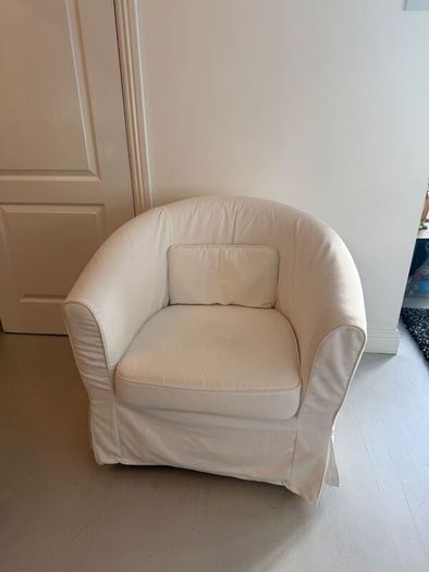 IKEA Tullsta Cream tub armchair