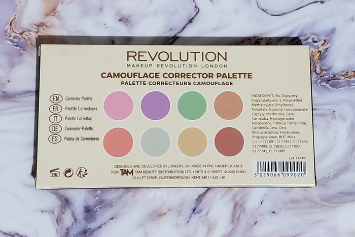 Revolution Camouflage Corrector Palette - New
