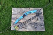 Archery Bow, 68" Carbon Recurve ILF +3arrows