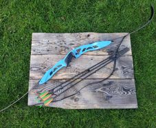 Archery Bow, 68" Carbon Recurve ILF +3arrows